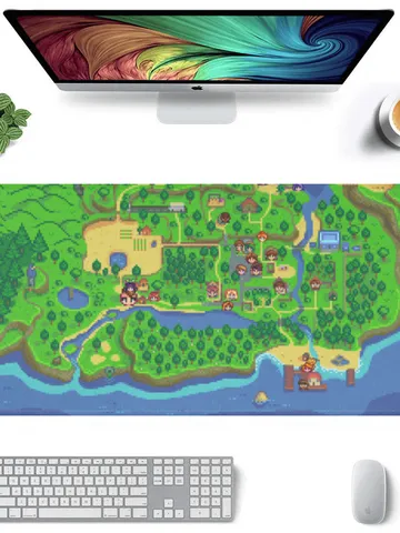 Stardew Valley Map Gaming Mousepad $42.00