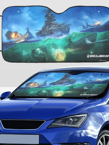World of Warships Car SunShade $39.97