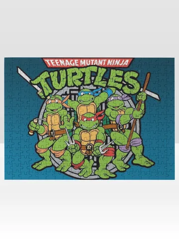 Ninja Turtles Jigsaw Puzzle Wooden $36.00