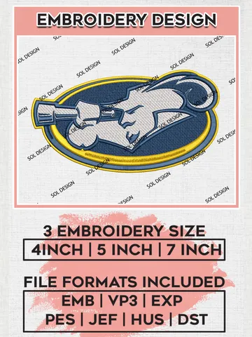 La Salle Explorers Embroidery Designs, NCAA Logo Embroidery Files, NCAA La Salle Logo, NCAA Embroidery Designs, Machine Embroidery Designs, Digital Download $6.99