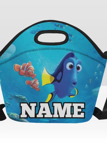 Custom NAME Finding Nemo Dory Neoprene Lunch Bag, Lunch Box $36.00
