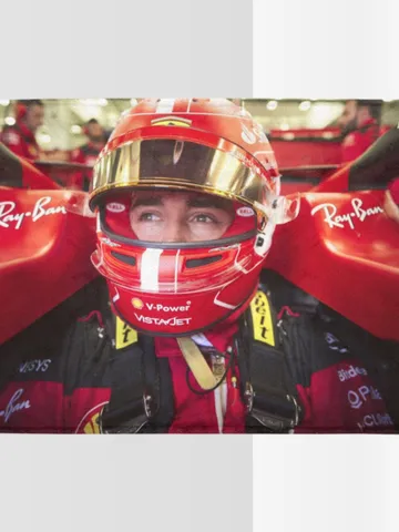 Charles Leclerc Formula 1 F1 Blanket Lightweight Soft Microfiber Fleece $54.00