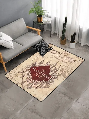 Marauders Map Harry Potter Area Rug $54.00
