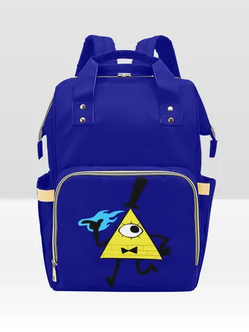 Bill Cipher Diaper Bag Backpack $59.97