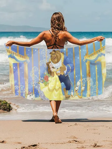 Beauty And The Beast Beach Towel $45.00