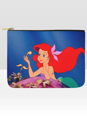 Little Mermaid Accessory Pouch 8''x 6'' $30.00
