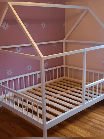 Toddler House Bed Plans, Full Size, DIY, PDF $14.95