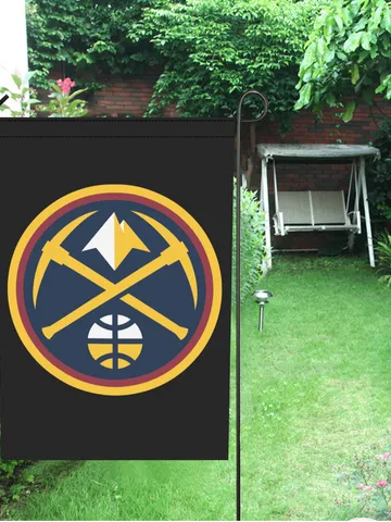 Denver Nuggets Garden Flag (Two Sides Printing, without Flagpole) $24.97