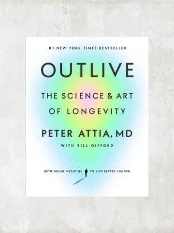 Outlive: The Science and Art of Longevity by Peter Attia MD, Bill Gifford / Digital Book $1.95