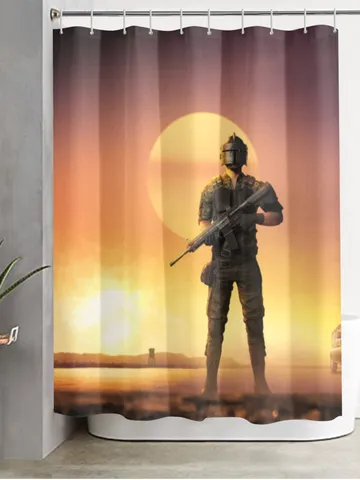 PUBG Shower Curtain $48.00