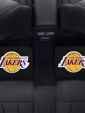 Los Angeles Lakers Back Car Floor Mats Set of 2 $54.00