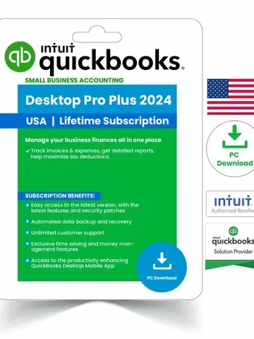 Intuit Quickbooks Desktop Pro 2024 - No Subscription