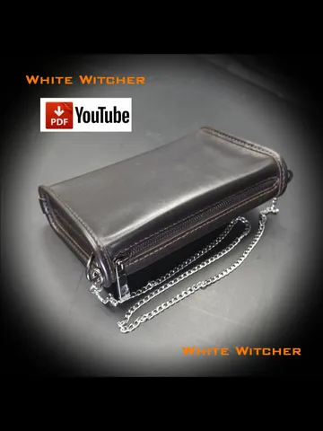 lady's bag/cosmetic bag - leather pattern .BG40