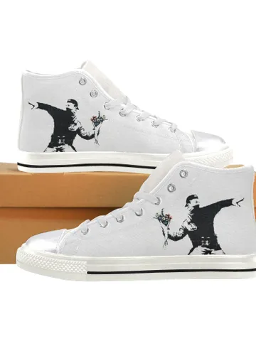 Banksy Sneakers Shoes $59.97