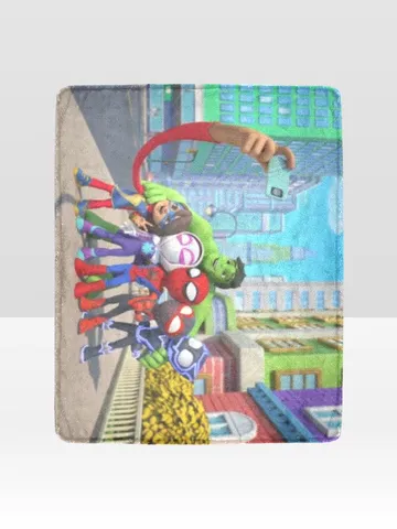 Spidey and amazing friends Blanket Lightweight Soft Microfiber Fleece $54.00