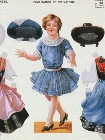 Paper Doll National Swiss Dance Digital Download PDF $1.50