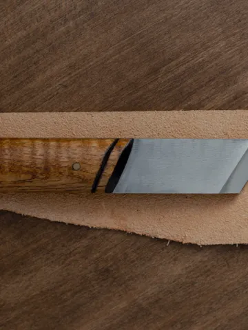 Handmade Kiridashi Leather Skiving Knife: U8 Hardened Steel Craft Tool $37.00