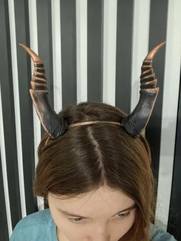 Dragon Horns, aged copper Devil Horns, Dragon Horns, Horns Headband, Fantasy Cosplay Horns for Halloween $182.48