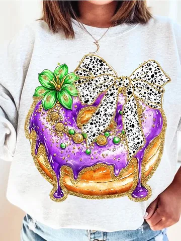 King Cake coquette png, Coquette Mardi gras png, Mardi Gras png, Let the good times roll png, Fleur De Lis Png, Brushstroke Mardi Gras Png $4.18