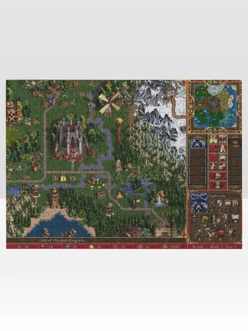 Heroes of Might and Magic 3 Jigsaw Puzzle Wooden $36.00