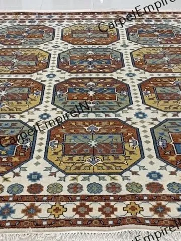 Exquisite Multi Modern Oushak Hand Knotted Rug 4x6, 5x8, 6x9, 8x10, 9x12, 10x14 ft Handmade Rugs for Living Room - Antique Contemporary rug $567.80