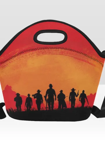 Red Dead Redemption Neoprene Lunch Bag, Lunch Box $36.00