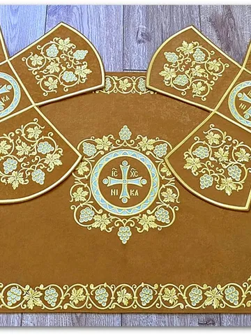 "Zograph" set of designs for machine embroidery. Liturgical set. $28.00