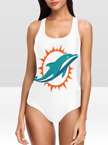 Miami Dolphins One Piece Swimsuit $39.97