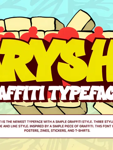 Crysh Graffiti Font $0.00