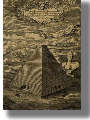 Turris Babel. Esoteric artwork by Athanasius Kircher. $21.00