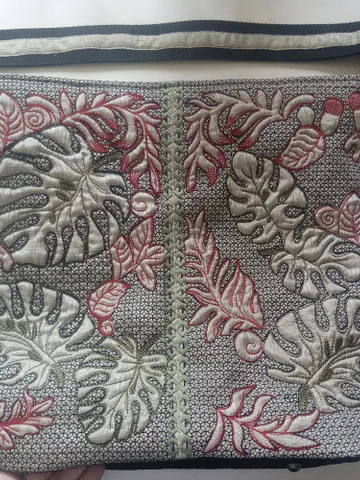 Monster Trapunto Bag 8x15 Embroidery Design $20.00