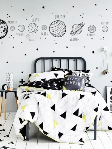 Planets Wall Sticker , Solar System, Stars Wall Sticker h143 $28.99