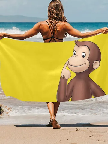 Curious George Monkey Beach Towel $45.00