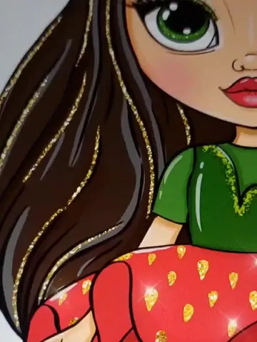 Strawberry Girl Clipart, Berry Doll Clipart, Summer Girl Clipart, Summer Clipart Bundle, Planner Dolls Stickers, Berry Sublimation Design $5.00