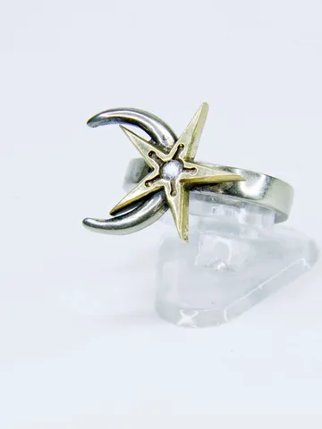 Moon-and-star Morrowind ring / The Elder Scrolls game jewelry / Morrowind Oblivion Skyrim Cosplay jewelry $104.65