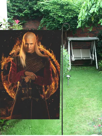 Daemon Targaryen Garden Flag (Two Sides Printing, without Flagpole) $30.00
