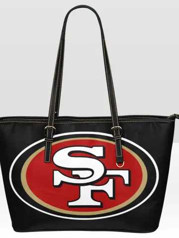 San Francisco 49ers Leather Tote Bag $60.00