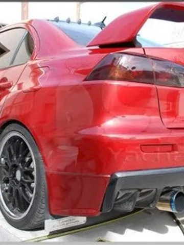 Diffuser for rear bumper Mitsubishi Lancer X Evolution 07-15 $195.00