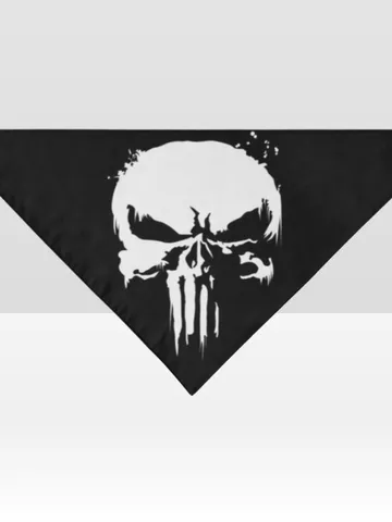 Punisher Pet Dog Bandana $36.00