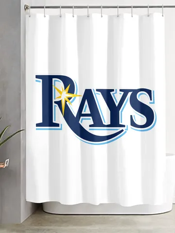 Tampa Bay Rays Shower Curtain $48.00