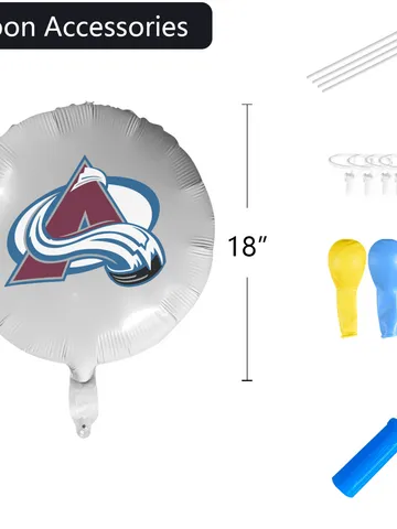 Colorado Avalanche Foil Balloon $24.00