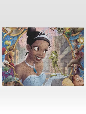Princess and the Frog Jigsaw Puzzle Wooden $36.00