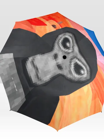Gorilla Tag Monkey Umbrella $44.97