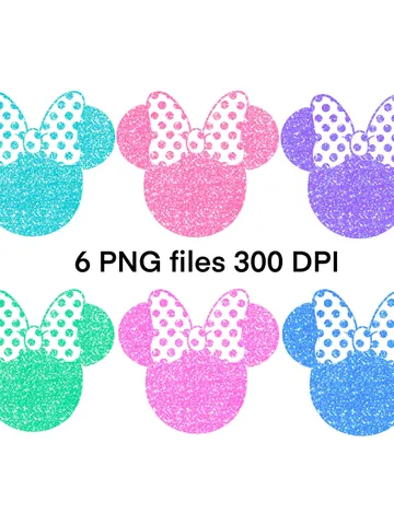 Циклы мышиных ушей PNG, дизайн сублимации мышиных ушей $3.00