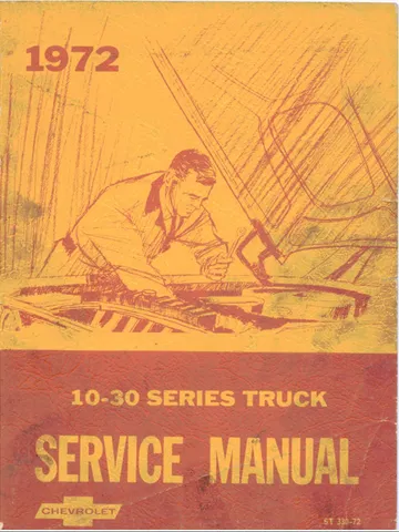 1967-1972 Chevy pick up 10-30 series factory ser. Manual