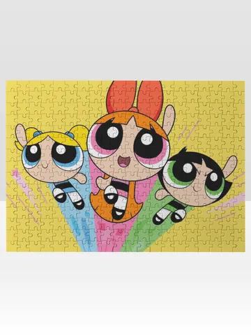 Power Puff Girls Jigsaw Puzzle Wooden $36.00