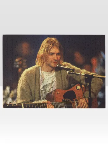 Kurt Cobain Jigsaw Puzzle Wooden $36.00