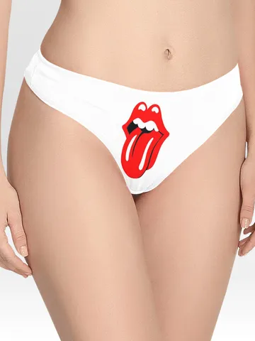 Rolling Stones tongue Lingerie Thong $34.97