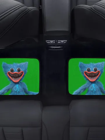 Huggy Wuggy Back Car Floor Mats Set of 2 $54.00