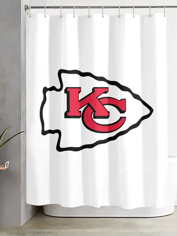 Chiefs Shower Curtain $48.00